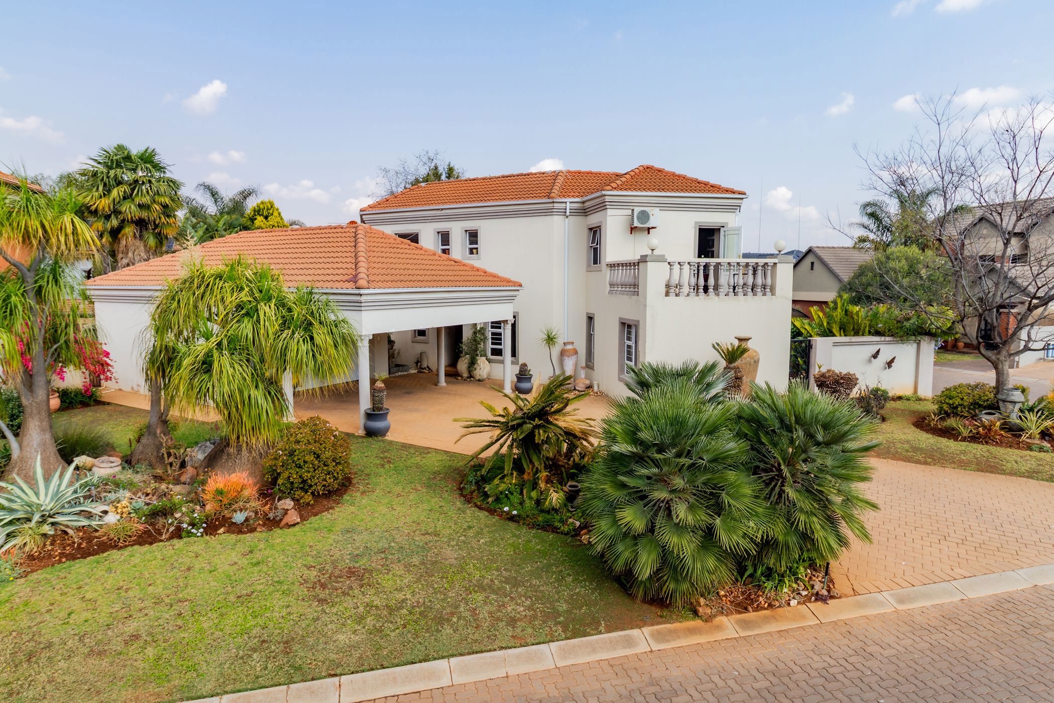 Property viewed from a distance